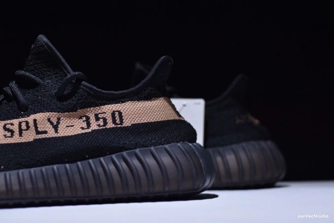 Adidas BY1605 Yeezy 350 Copper V2 Boost Black 0728